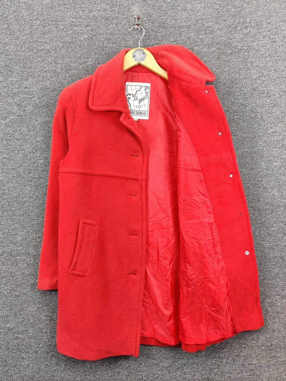 Junko Shimada Vintage Junko Shimada Soft Wool Single Breasted Long Coat Size US M / EU 48-50 / 2 - 7 Thumbnail
