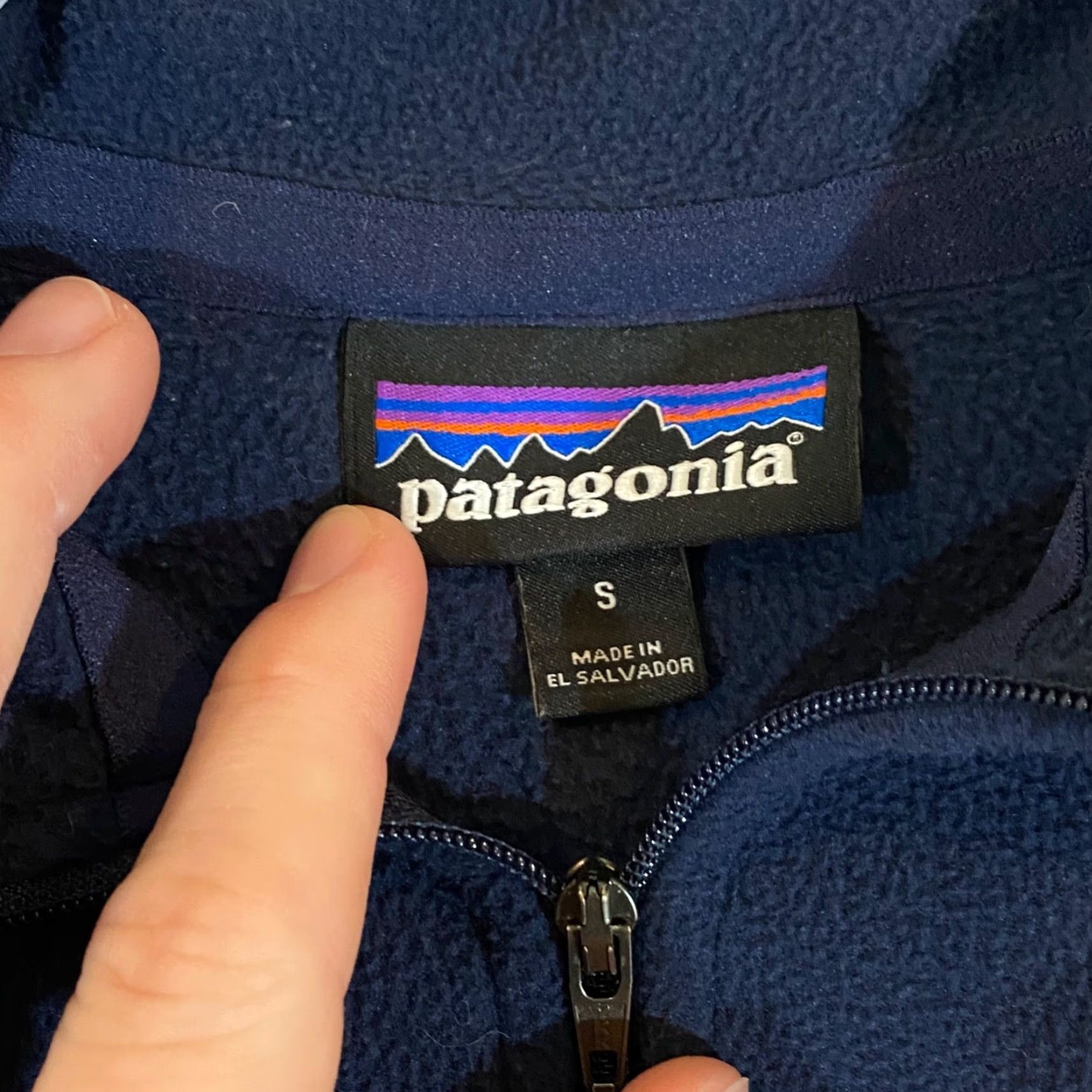 Patagonia Patagonia Sweater Womens Small Blue Fleece 1/4 Quarter Zip Pullover Hiking Trail Size S / US 4 / IT 40 - 4 Thumbnail