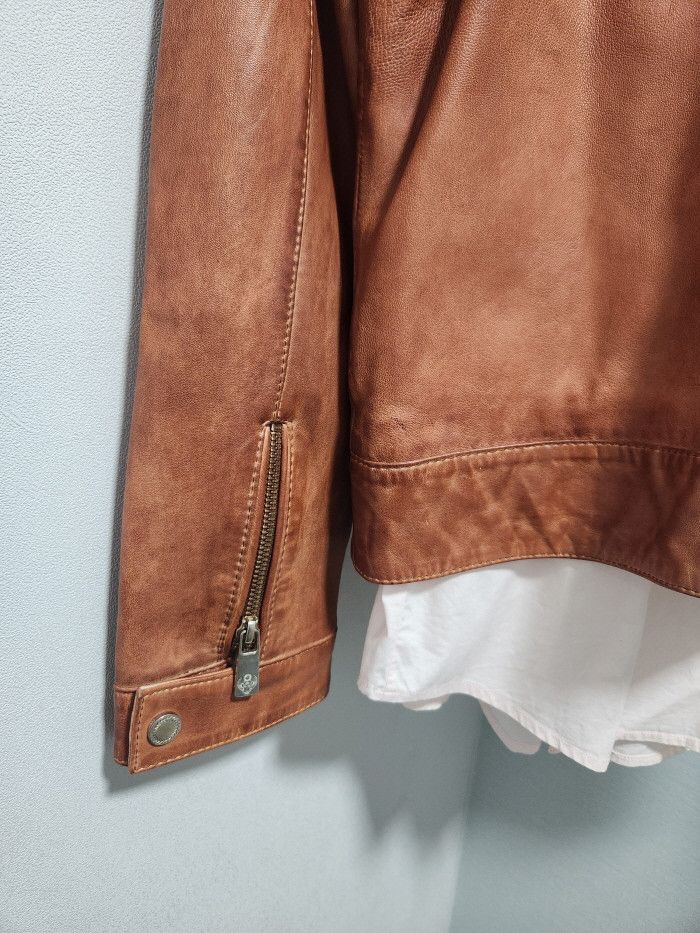 Frankie Morello FRANKIE MORELLO by damir doma brown leather jacket Size US S / EU 44-46 / 1 - 10 Thumbnail