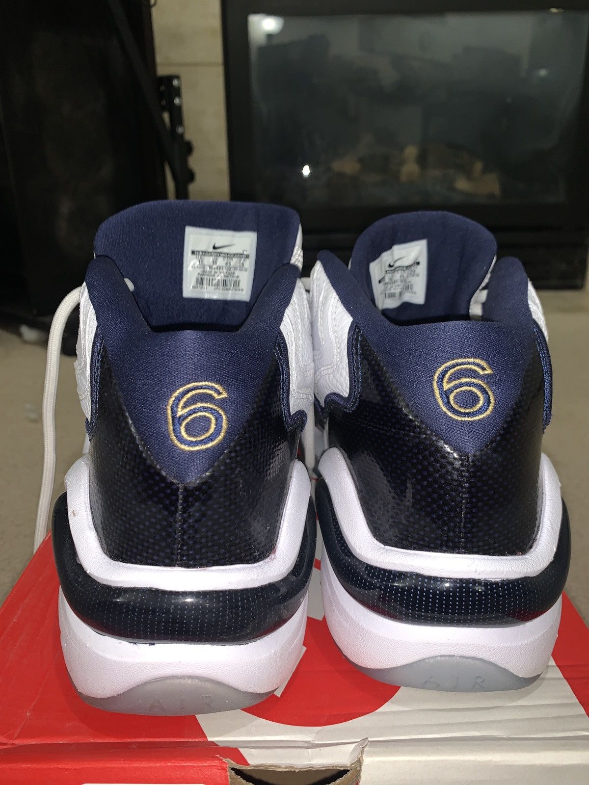 Nike Air Zoom Flight 96 Olympic Penny Hardaway Size US 11 / EU 44 - 6 Thumbnail