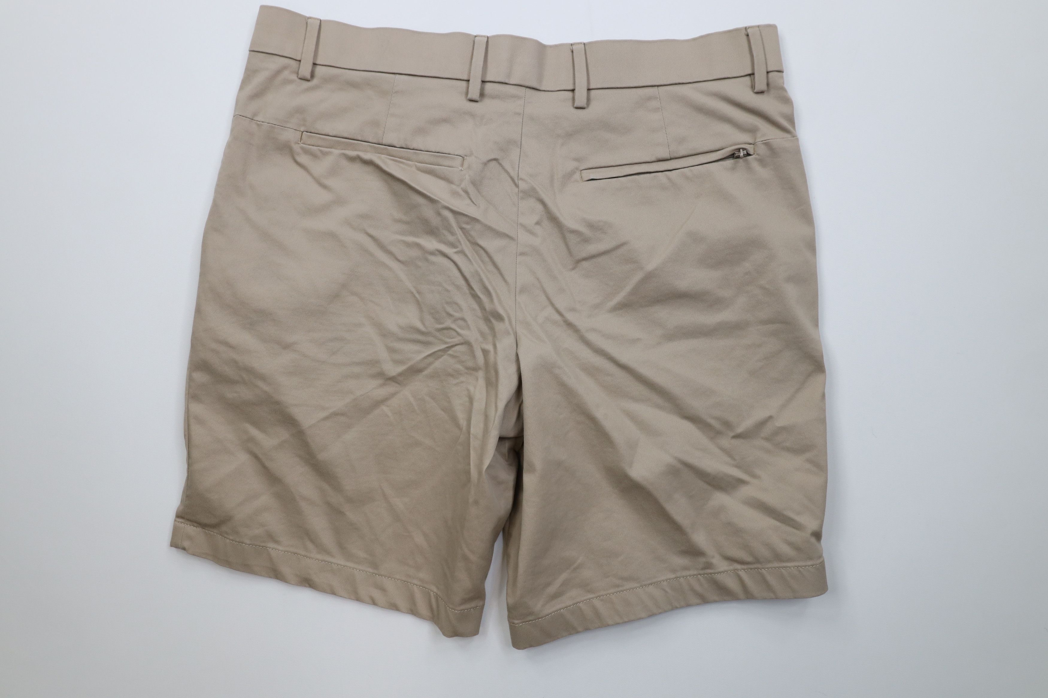 Banana Republic Banana Republic Above Knee Chino Shorts Khaki Tan Beige Size US 33 - 8 Thumbnail