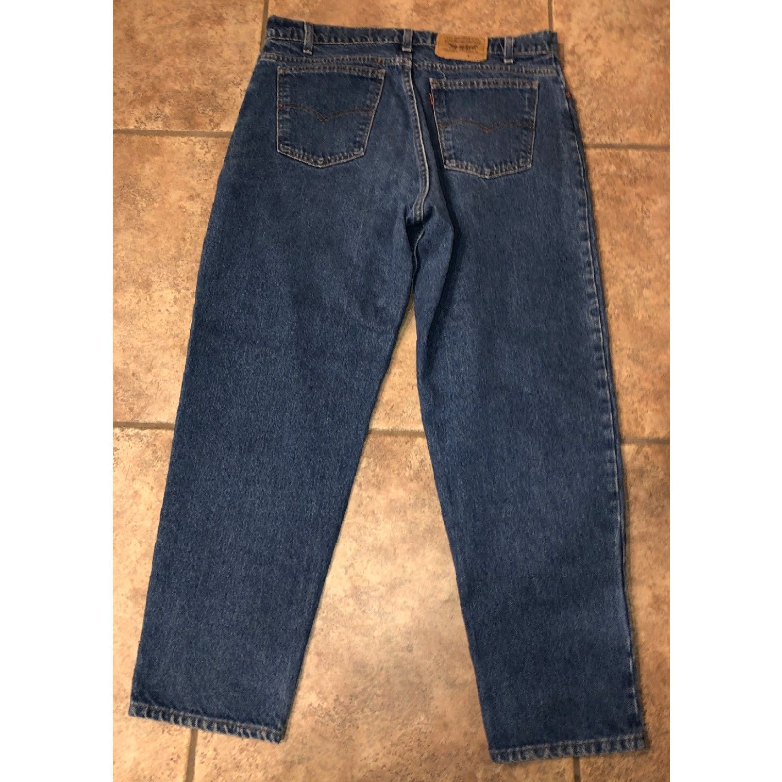 Levi's VINTAGE Levi’s Co Mens Orange Tab Blue Jeans Size 38 X 30 Casual Straight Bottoms Mens Size US 38 / EU 54 - 5 Thumbnail