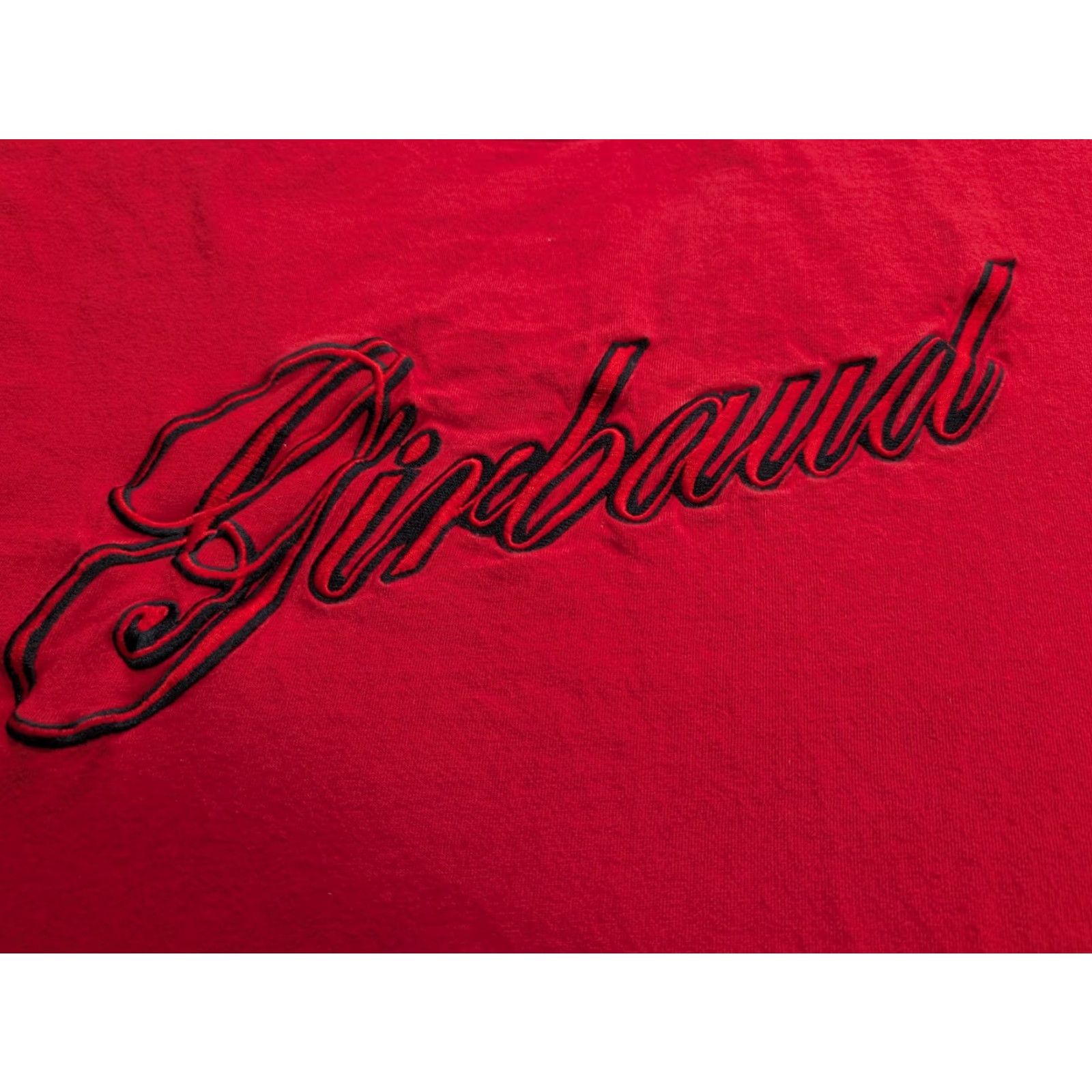 Spell VINTAGE Girbaud T-Shirt Mens 4XL Graffiti 90s Street Shirt Long Sleeve Red Cotton Knit Crew Neck NYC Hip Hop Paris United States Mens Size US XXL / EU 58 / 5 - 4 Thumbnail