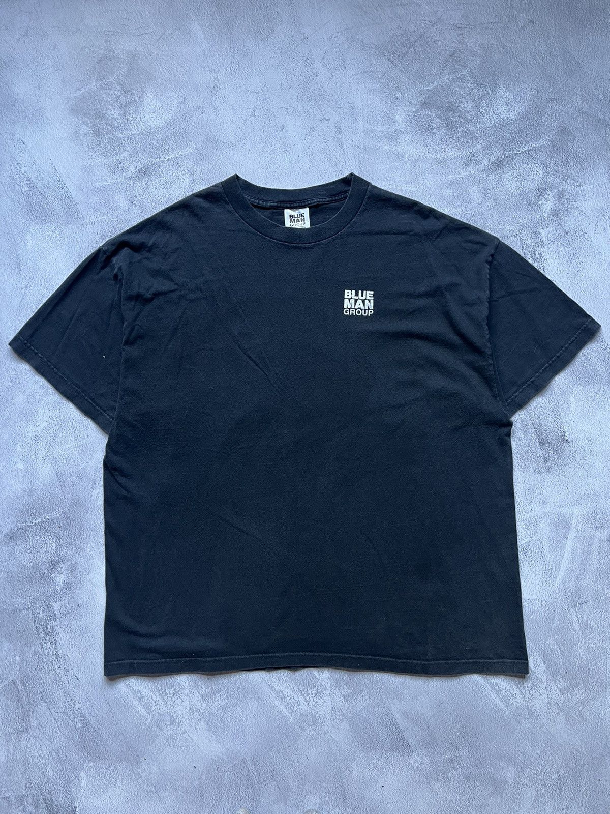 Band Tees × Vintage Vintage 00s Blue Man Group Tee Size US XXL / EU 58 / 5 - 2 Thumbnail