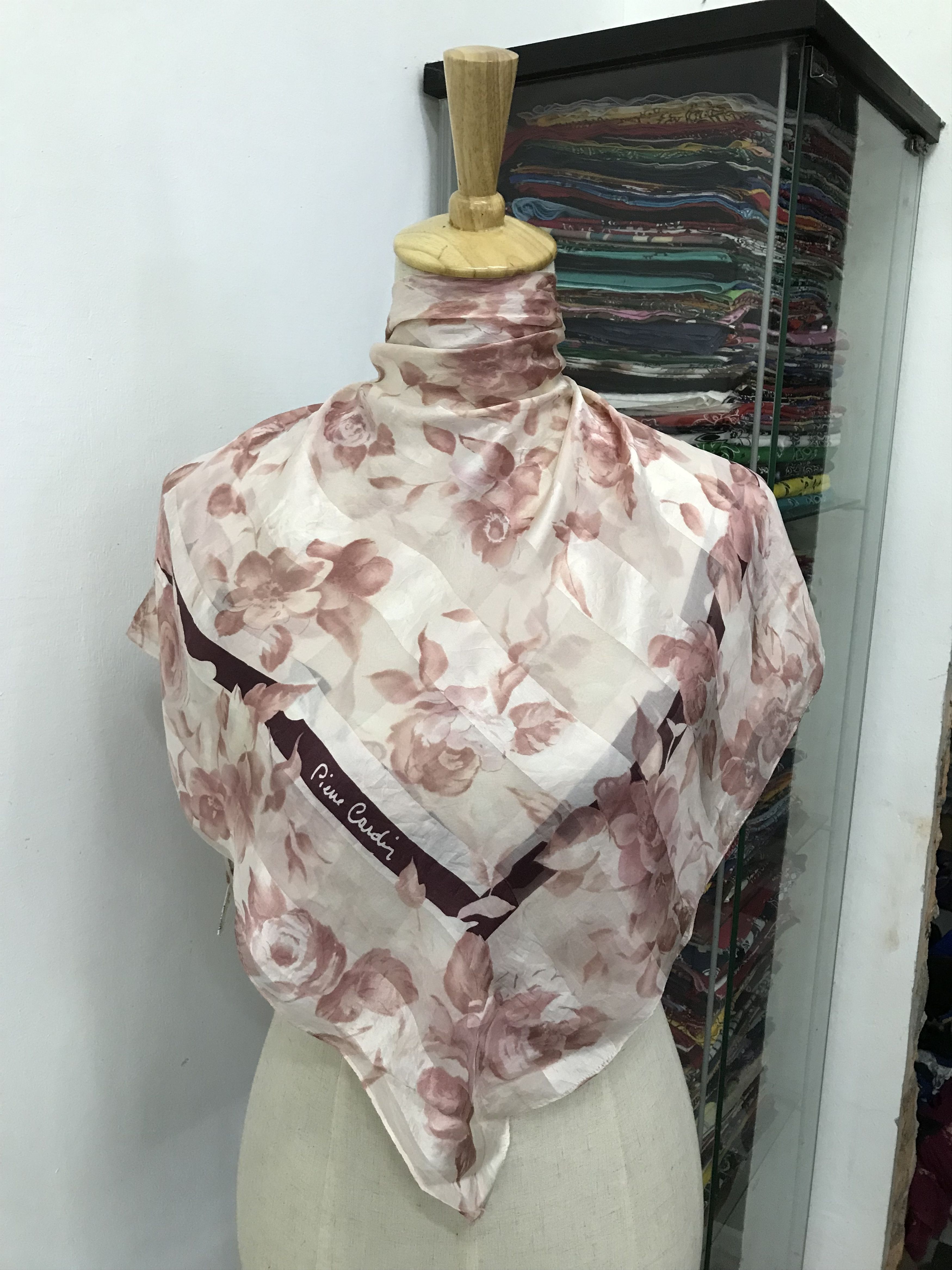 Pierre Cardin Vintage Pierre Cardin Silk Scarf Size ONE SIZE - 1 Thumbnail