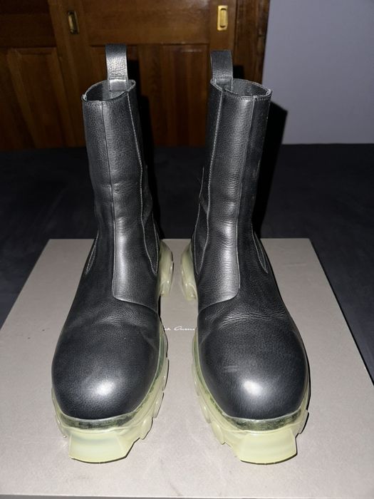 Rick Owens Rick Owens Mega Bozo Tractor Beetle Boots | Grailed