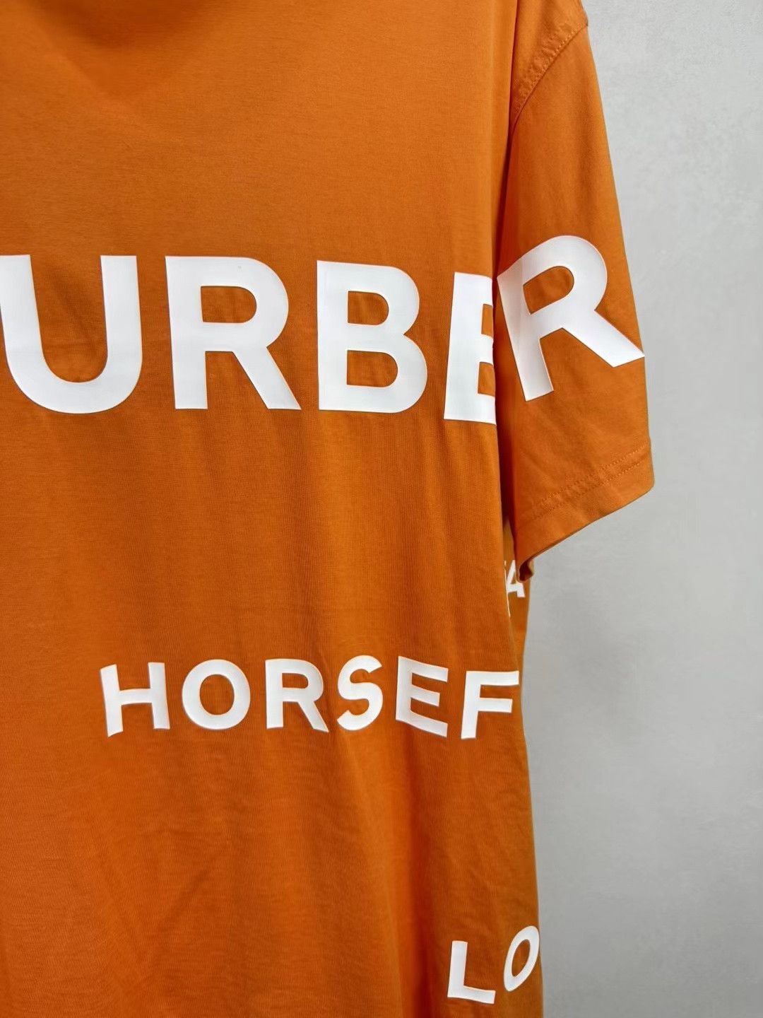 Burberry Burberry Orange All-over Print T-shirt Size US M / EU 48-50 / 2 - 3 Thumbnail