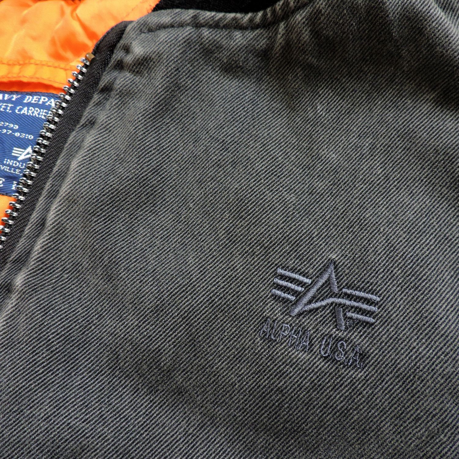 Alpha Industries 90's Alpha Industries MA-1 Carrier Deck Jacket Size US M / EU 48-50 / 2 - 9 Thumbnail