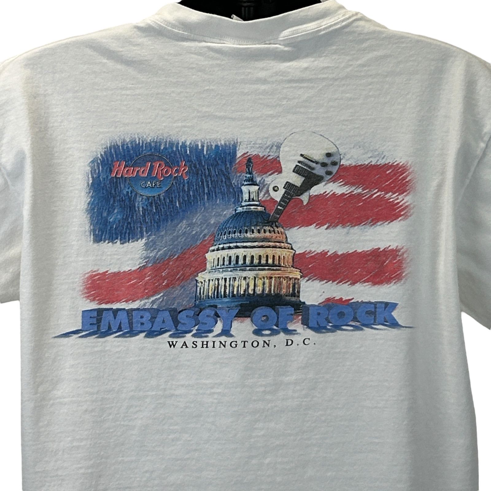 Hard Rock Cafe Vintage 90s Hard Rock Cafe Washington DC T Shirt L Large Size US L / EU 52-54 / 3 - 1 Thumbnail