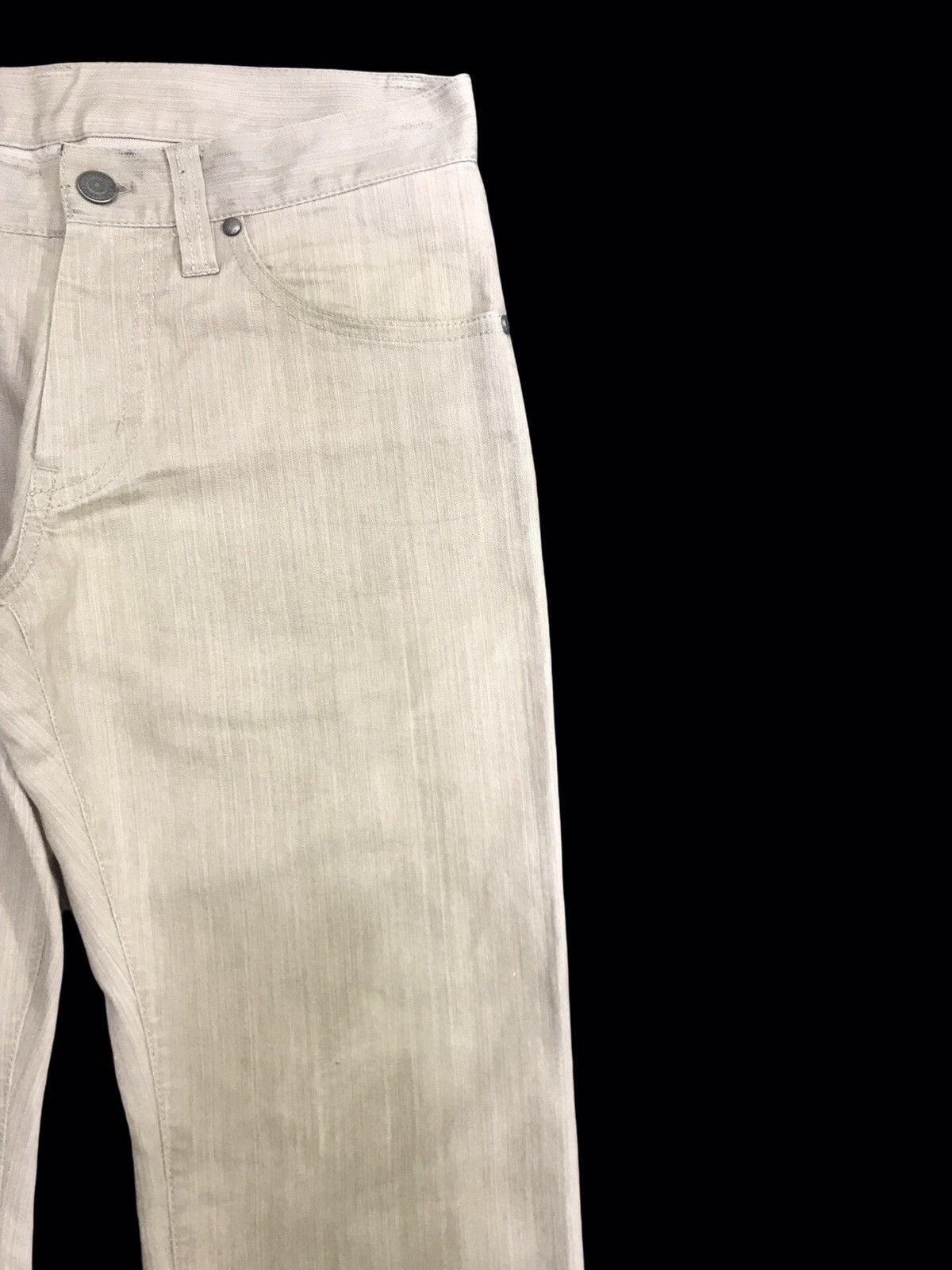 Japanese Brand 💥FLARE💥Tornado Mart Japan LowRise Vertical Flare Pant F240 Size US 29 - 3 Thumbnail