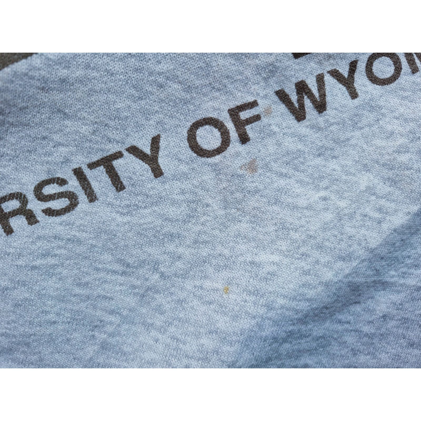 NCAA × Starter Wyoming Cowboys 90s crew PISTOL Pete M gold University vtg Size US M / EU 48-50 / 2 - 5 Thumbnail