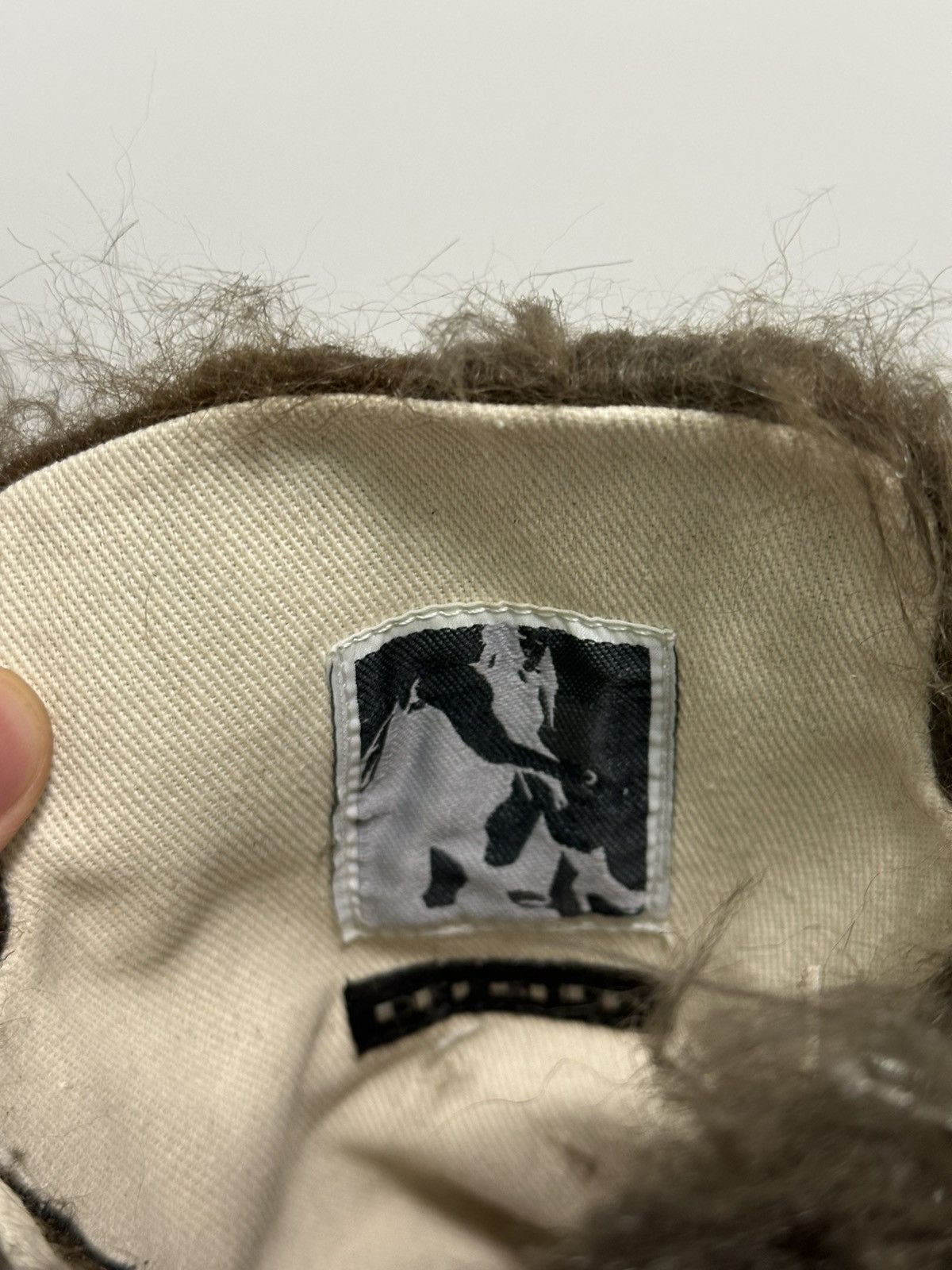 Rick Owens Drkshdw Rick Owens DRKSHDW “Yeti” Fur High Abstracts — Dust — 42 IT Size US 9.5 / EU 42-43 - 6 Thumbnail