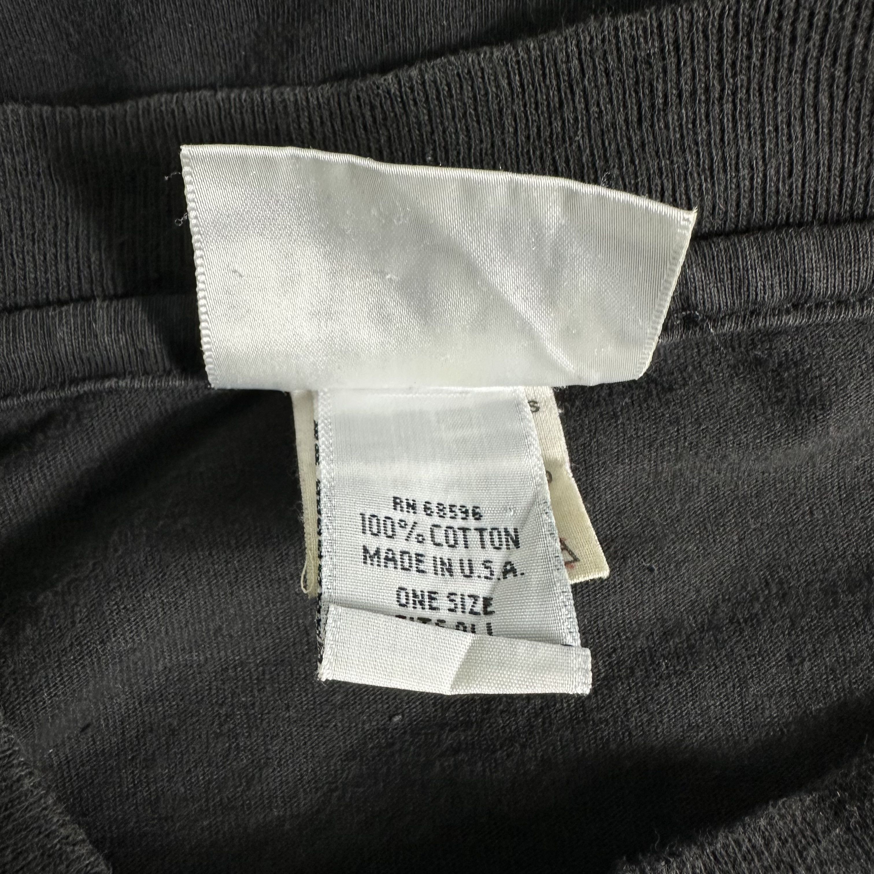 DKNY 🔥RARE🔥Vintage DKNY Jeans Spell Out T-shirt Single Stich Size US L / EU 52-54 / 3 - 7 Thumbnail