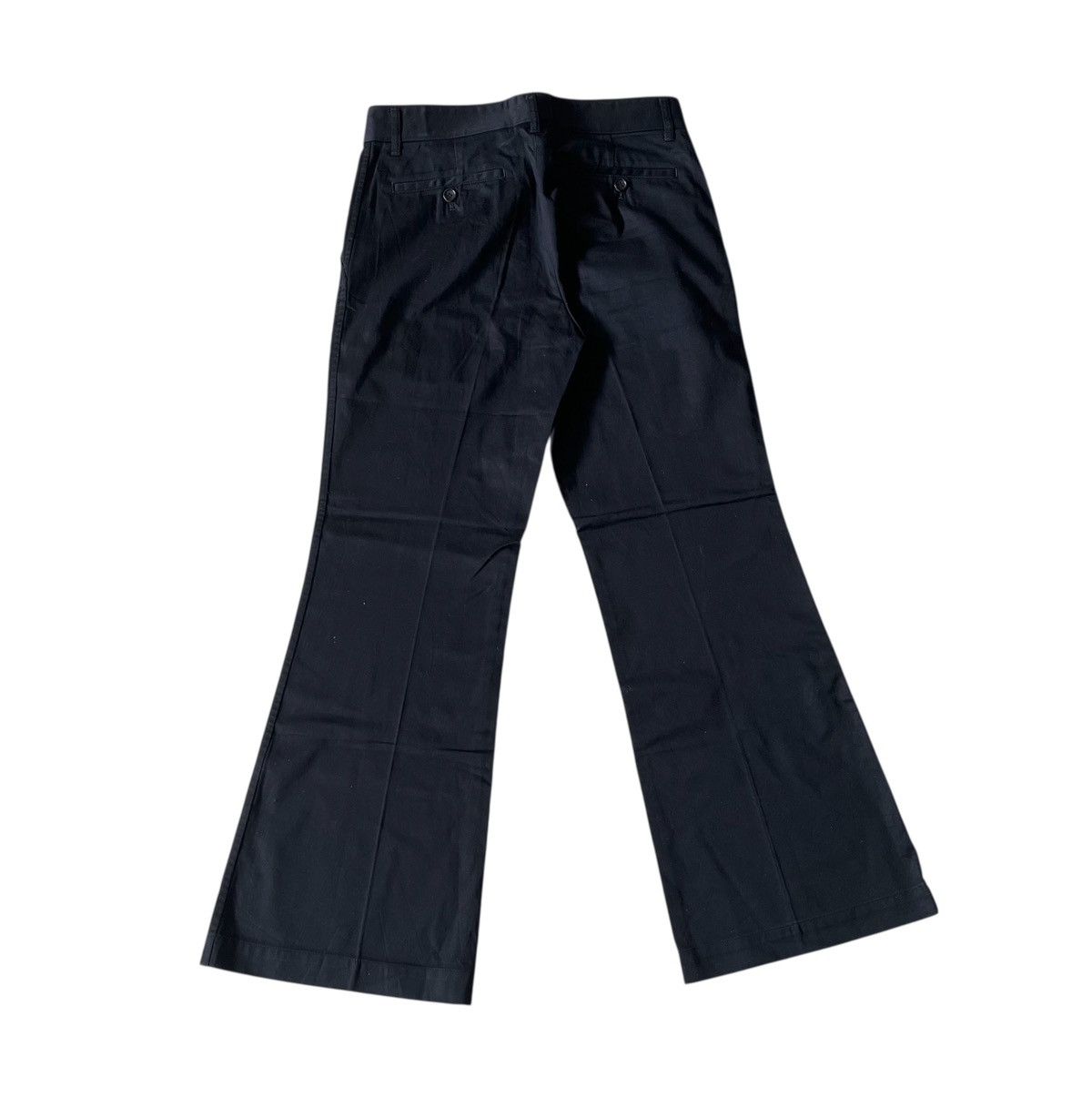Comme des Garcons Tricot cdg AD2003 black flared cotton trousers Size US 29 - 5 Thumbnail