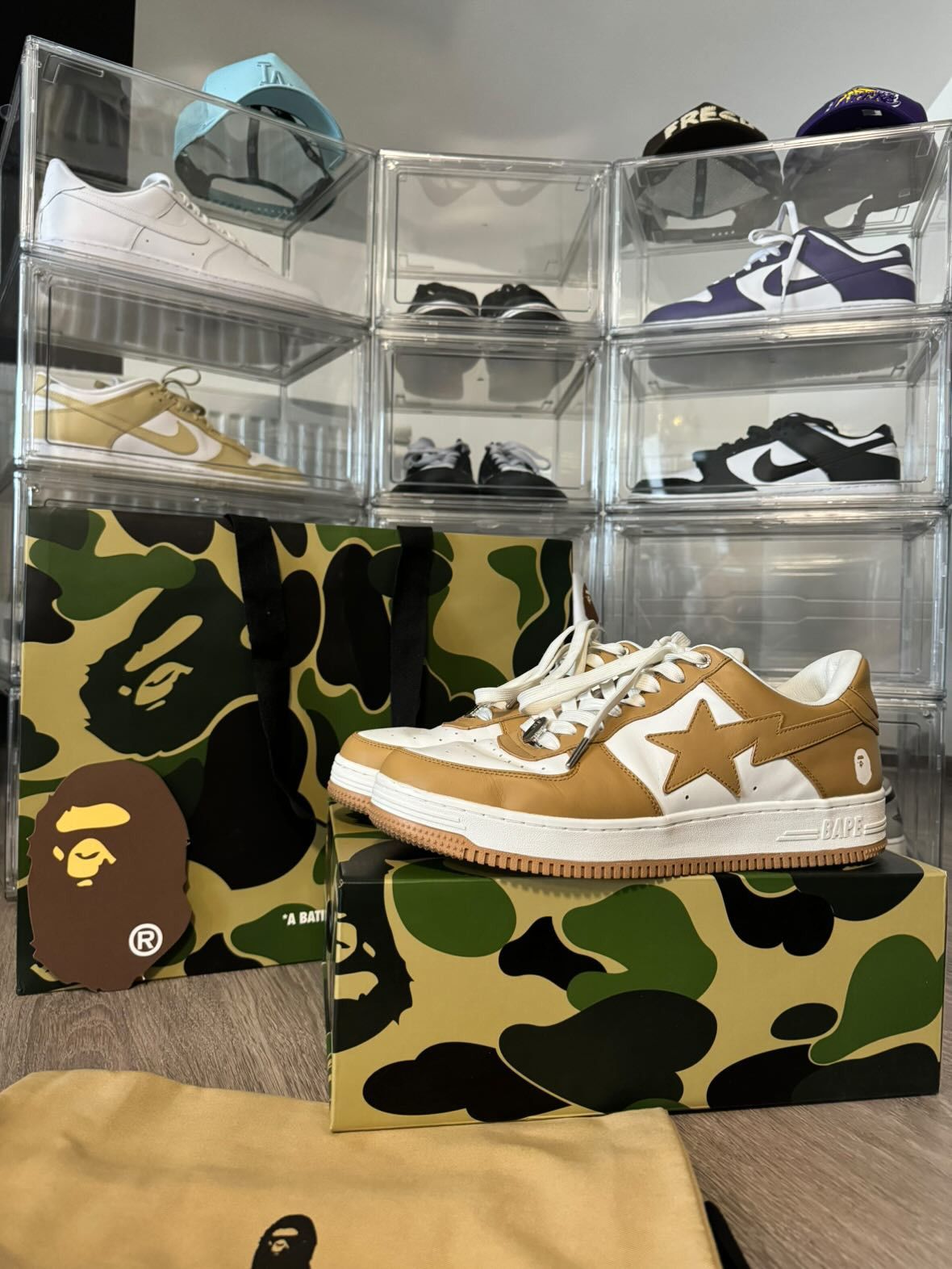 Bape BAPESTA #4 Size US 13 / EU 46 - 2 Thumbnail