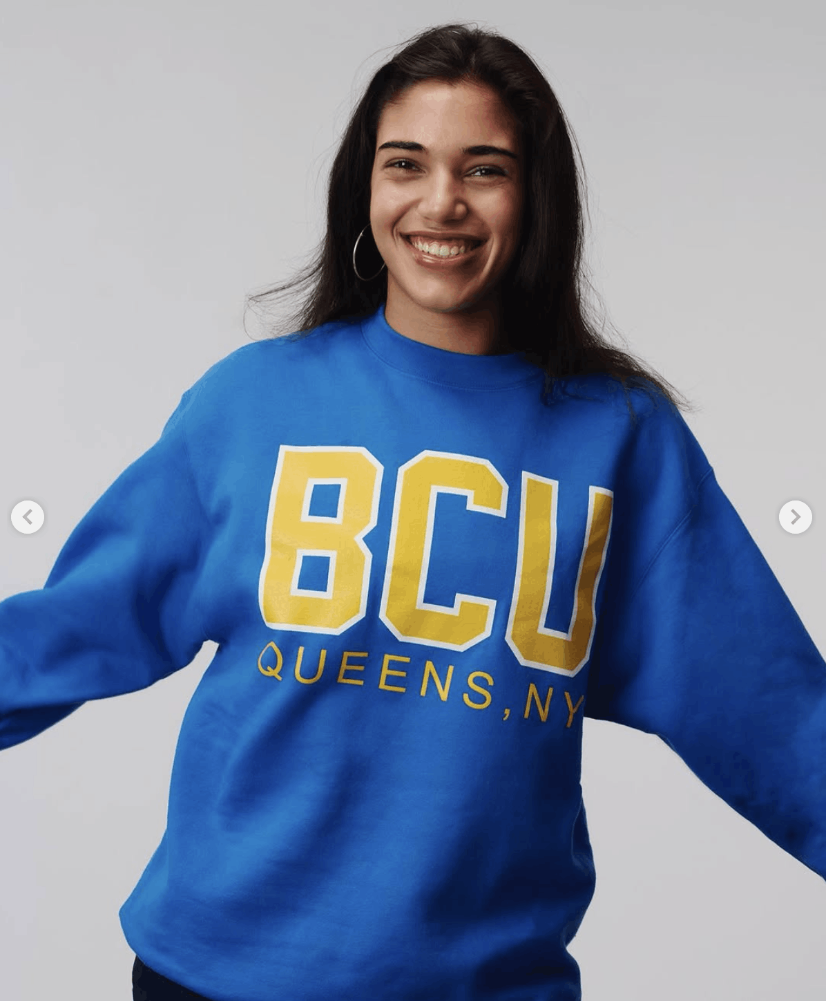 Action Bronson Blue Chips University "BCU" Champion Crewneck - Blue Size M Size US M / EU 48-50 / 2 - 2 Thumbnail