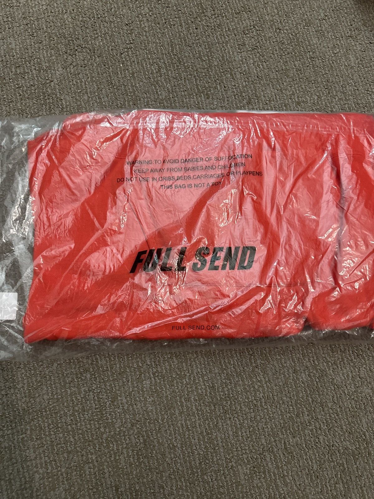 Full Send Full send varsity letter hoodie Size US M / EU 48-50 / 2 - 3 Thumbnail