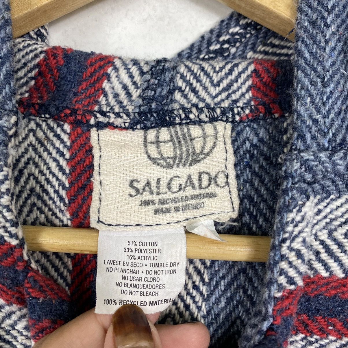 Vintage Salgado stripped baja hoodie unisex Size US S / EU 44-46 / 1 - 9 Thumbnail