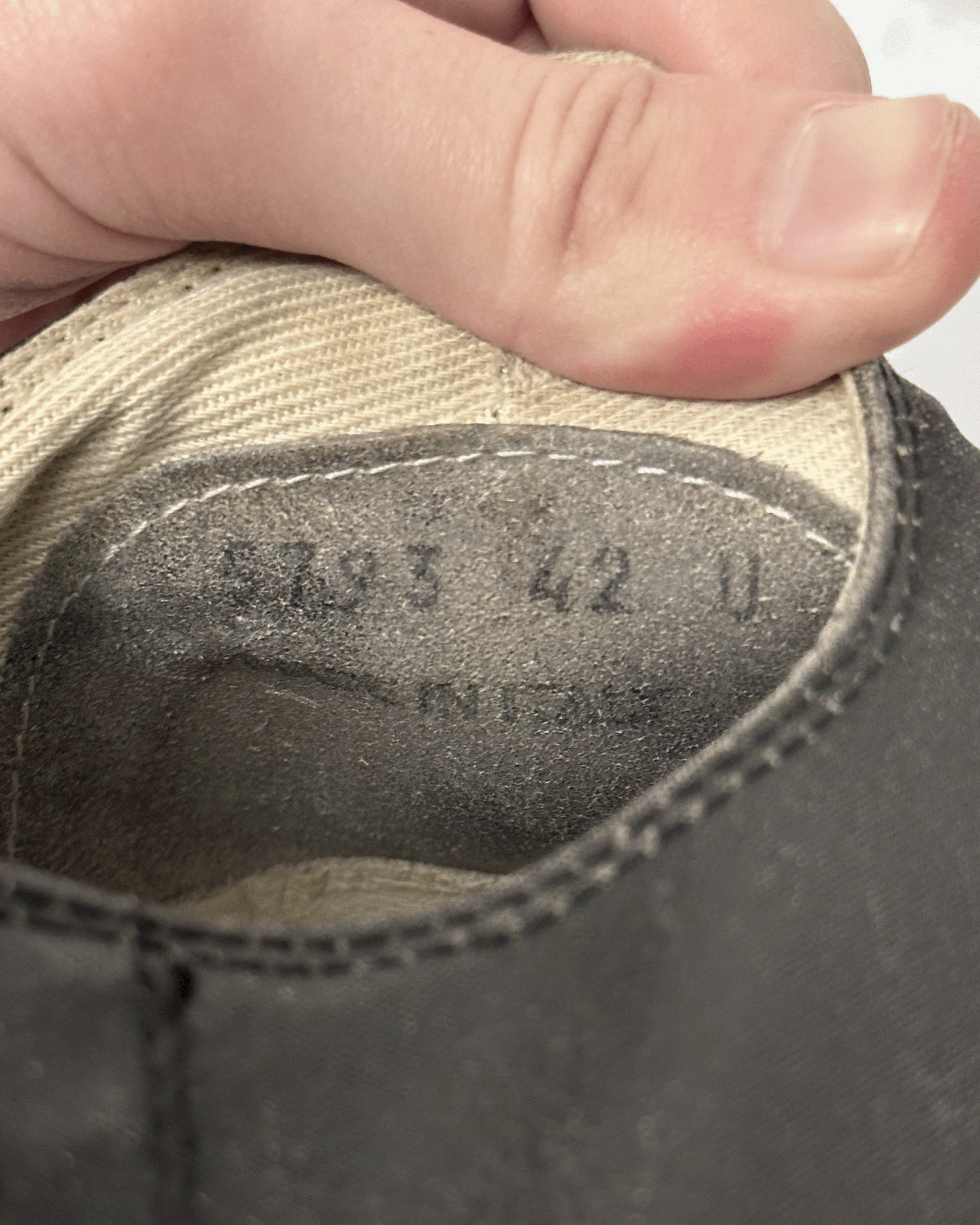 Rick Owens Rick Owens Hustler Wrap Tape Low Ramones Size US 9 / EU 42 - 9 Thumbnail