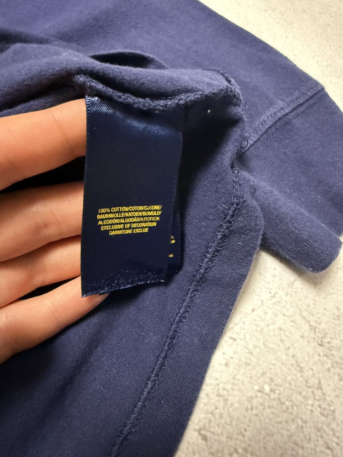 Polo Ralph Lauren × Vintage Vintage Polo Ralph Lauren Long Sleeve Shirt Big Logo Y2K 90s Size US XS / EU 42 / 0 - 7 Thumbnail