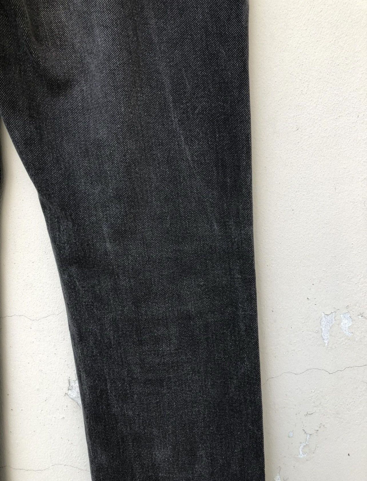 Lee Vintage 80s Lee Usa Faded Black Denim Distressed Jeans Size US 34 / EU 50 - 23 Thumbnail
