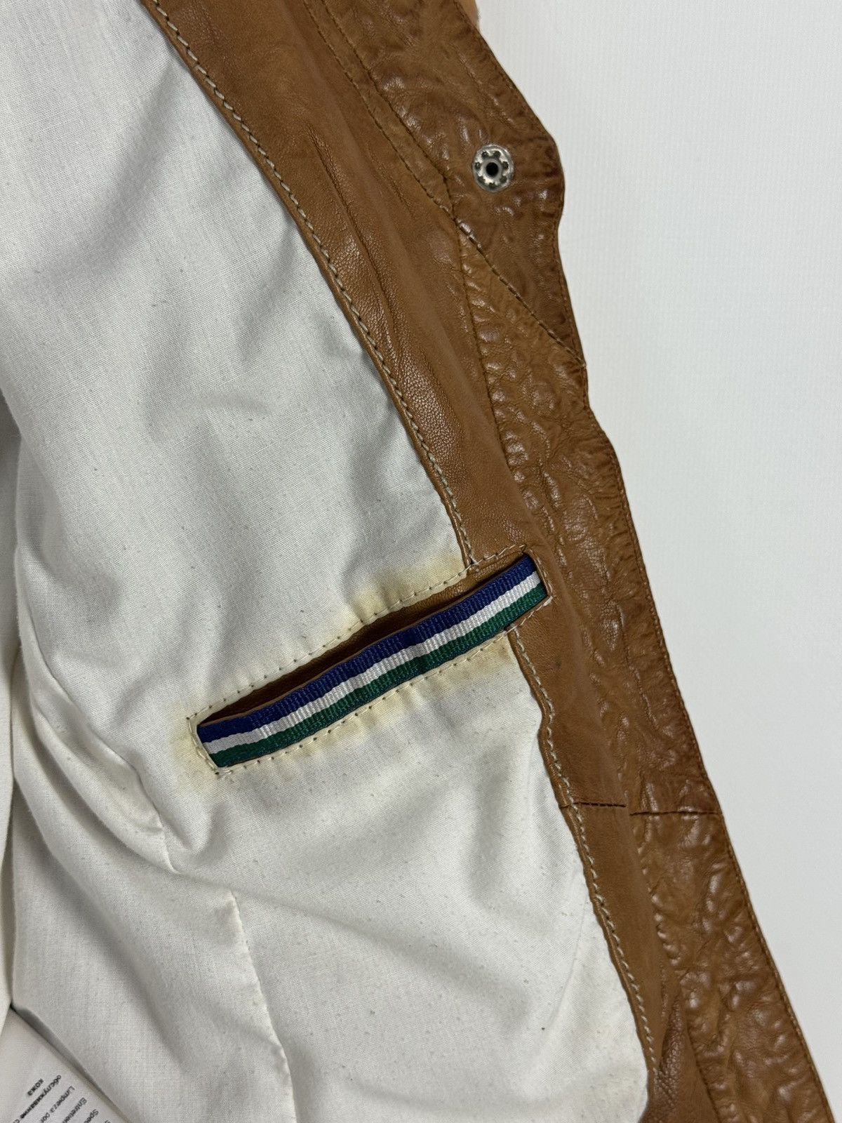 Bogner Bogner Jeans Perforation Brown Women’s Leather Jacket Size XS / US 0-2 / IT 36-38 - 19 Thumbnail