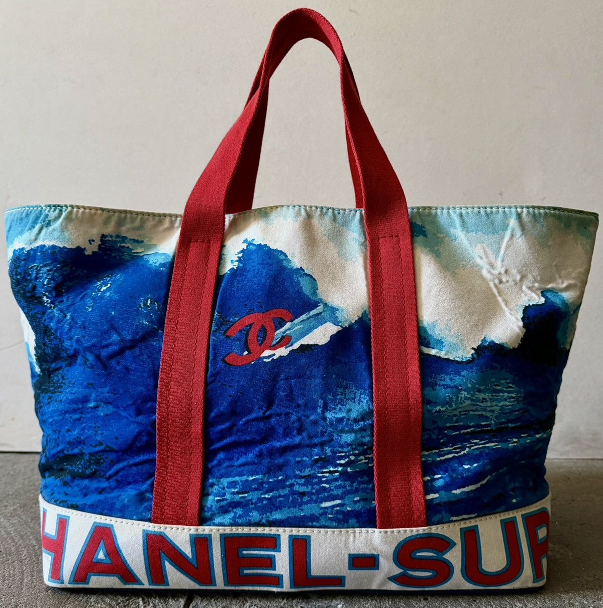 Chanel Chanel - Karl Lagerfeld - SS2002 Surf XL Tote Bag Size ONE SIZE - 1 Thumbnail