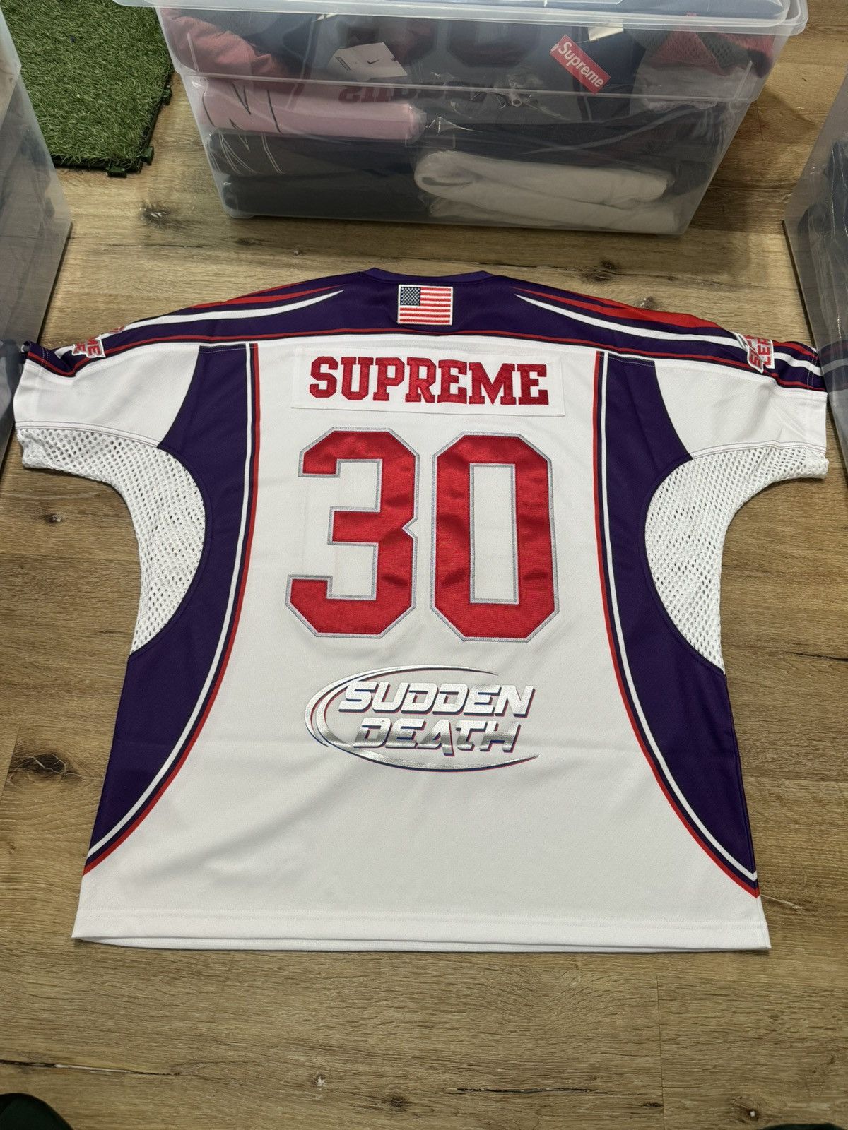 シャツ Supreme Sudden Death Football Jersey Sudden Death Football Jersey – Supreme