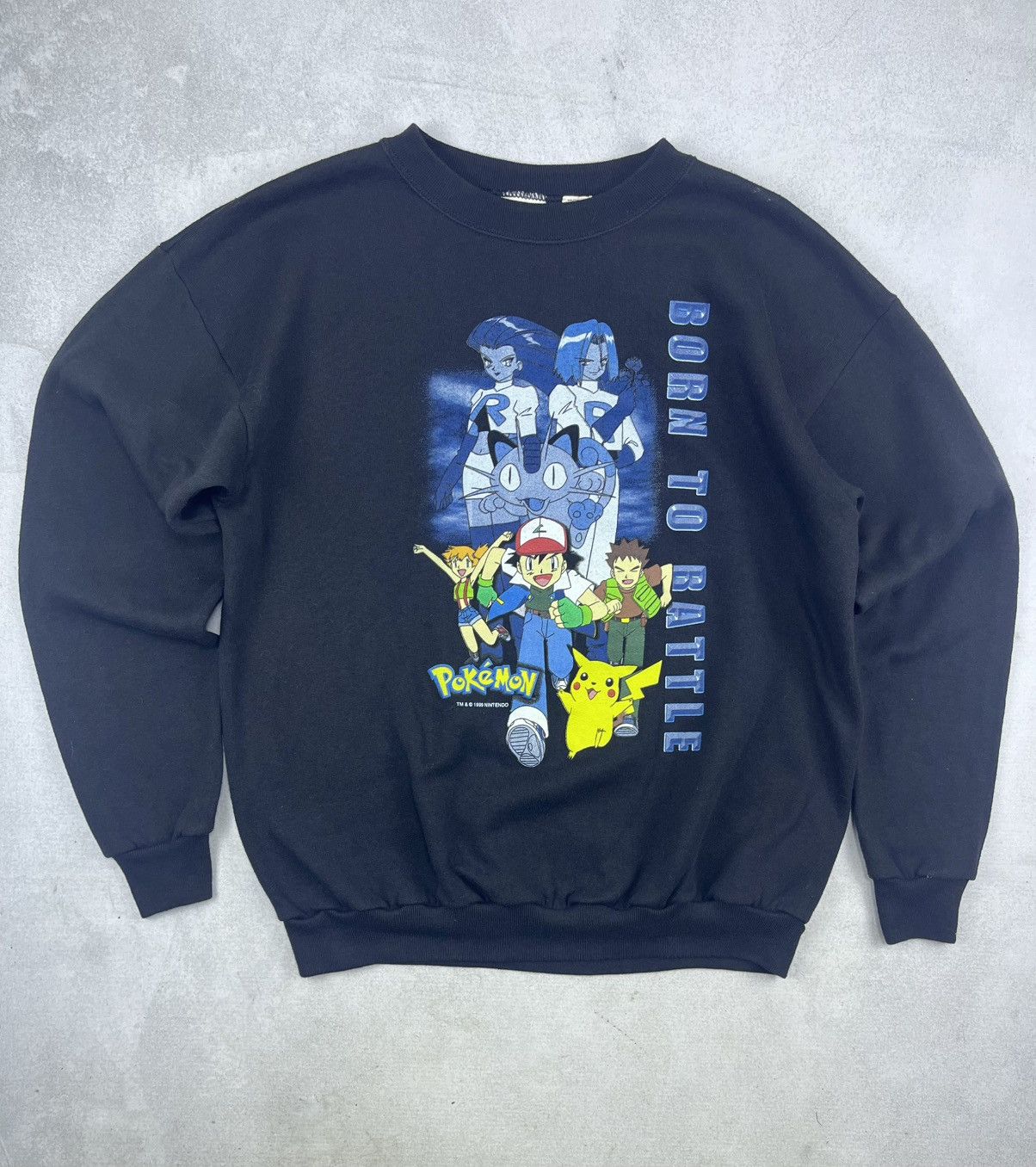 Pokemon Vintage Pokemon 90s Sweatshirt 💥Rare💥 Size US M / EU 48-50 / 2 - 1 Thumbnail