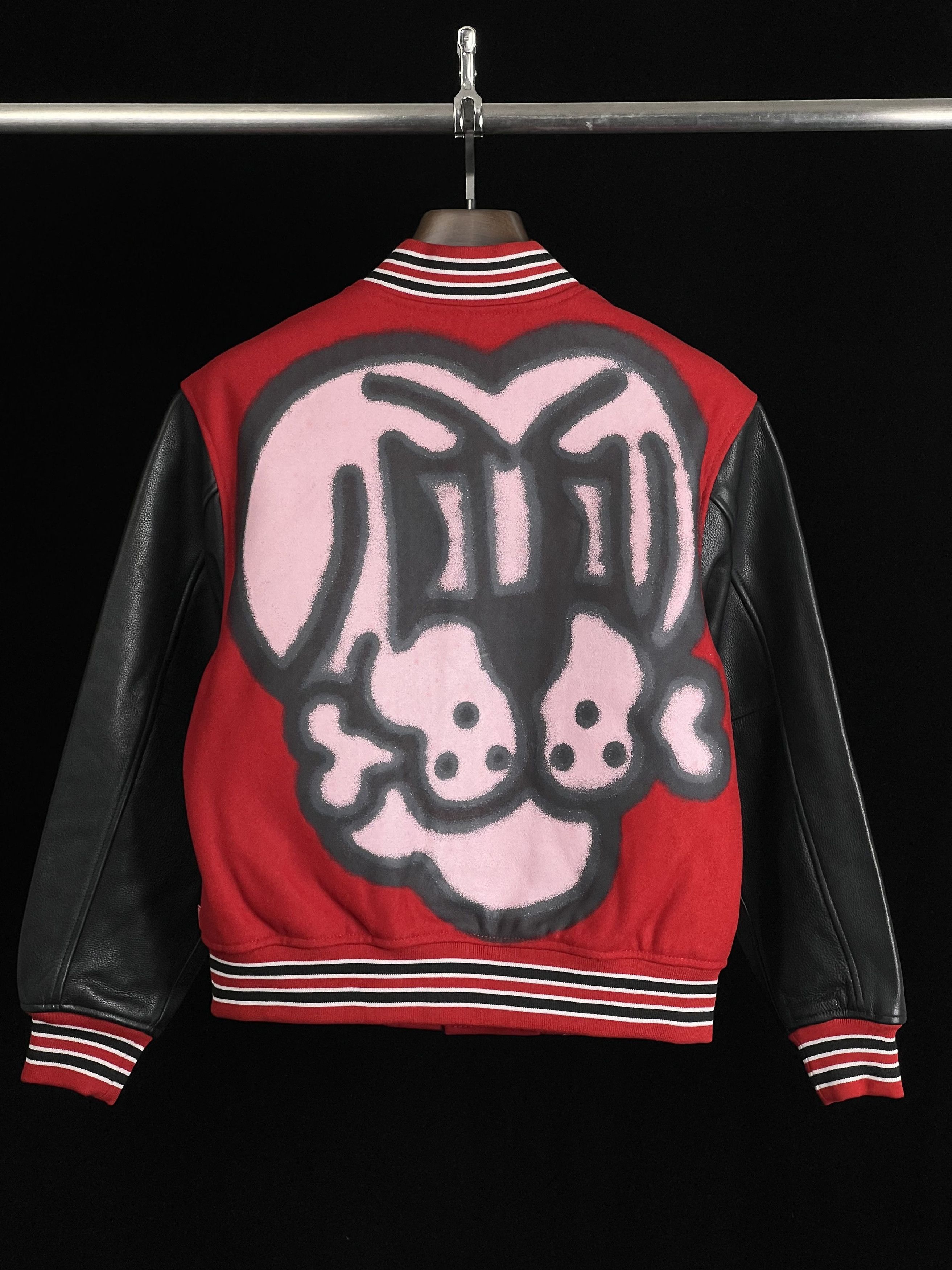 シュプリーム supreme bone varsity jacket Supreme Bone Varsity Jacket (FW18) - $438