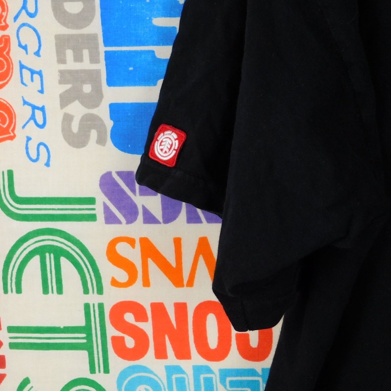 Element Element Skateboards T Shirt Size L Black Script Logo Size US L / EU 52-54 / 3 - 5 Thumbnail