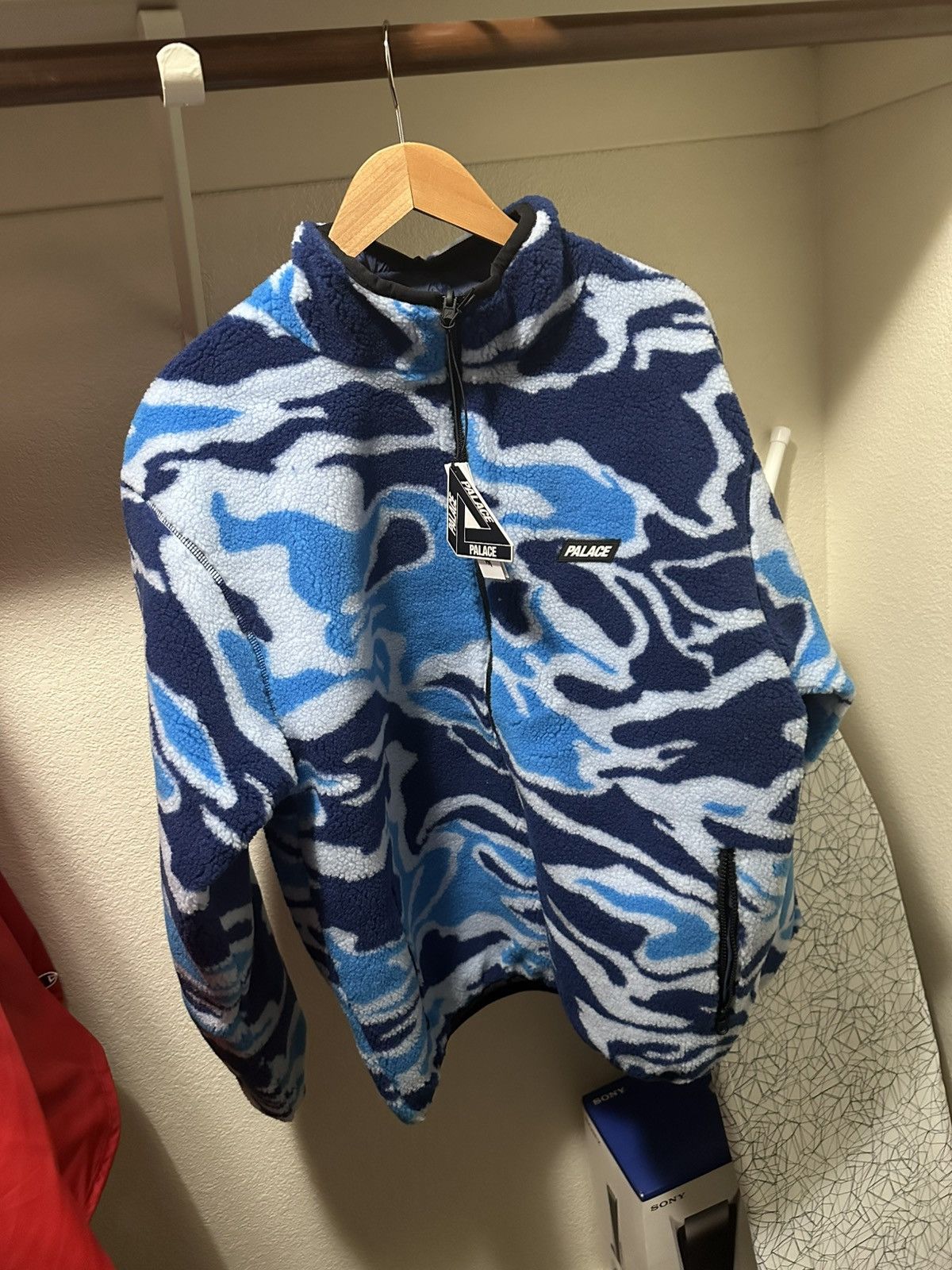 Palace Palace Mirage Reversible Fleece Jacket XL (FW21) Size US XL / EU 56 / 4 - 3 Thumbnail