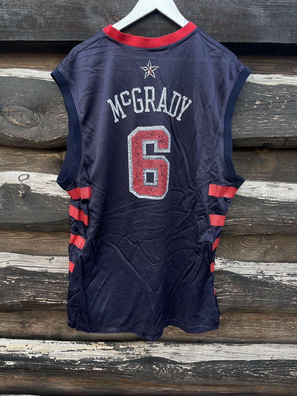 Reebok × Vintage 90’s Reebok USA #6 McGrady basketball jersey vintage Size US XL / EU 56 / 4 - 8 Thumbnail