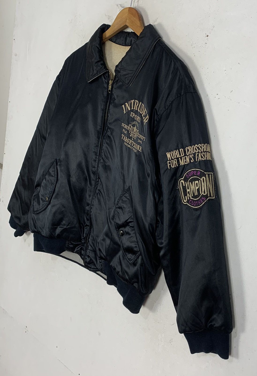Japanese Brand Vintage virgin Voyage JapaneseBrand StreetWear Bomber Jacket Size US M / EU 48-50 / 2 - 5 Thumbnail