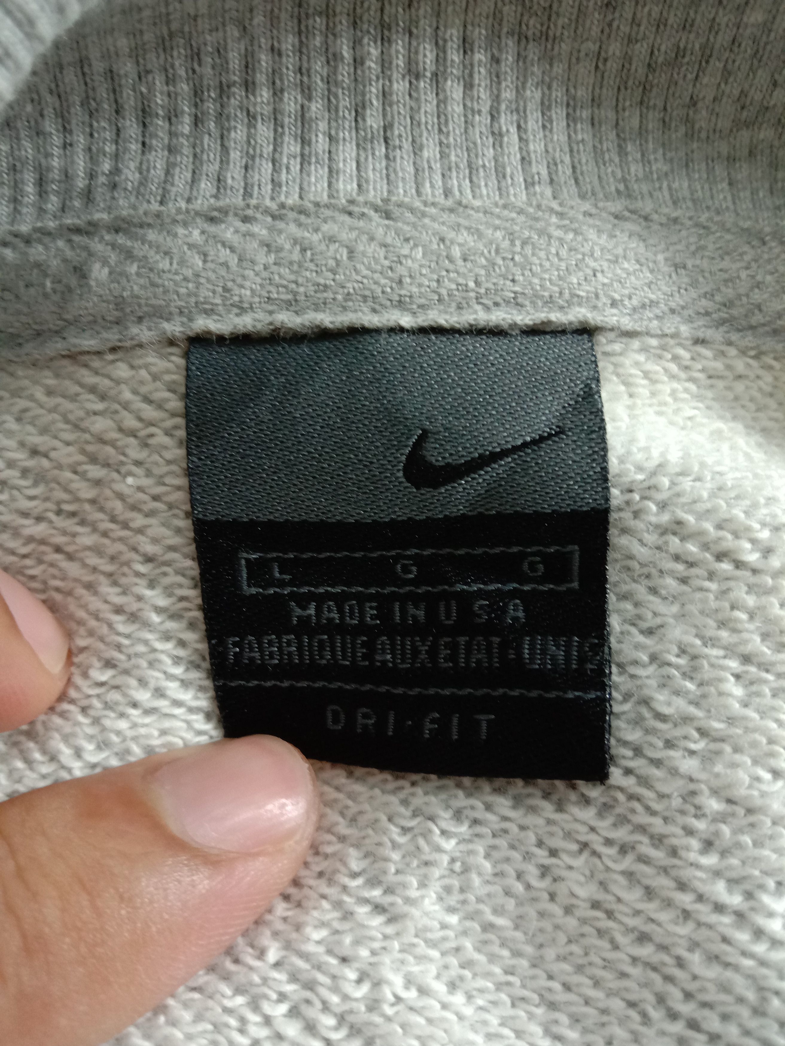Nike Vintage Nike Mini Swoosh Snap Button Jacket Size US L / EU 52-54 / 3 - 10 Thumbnail