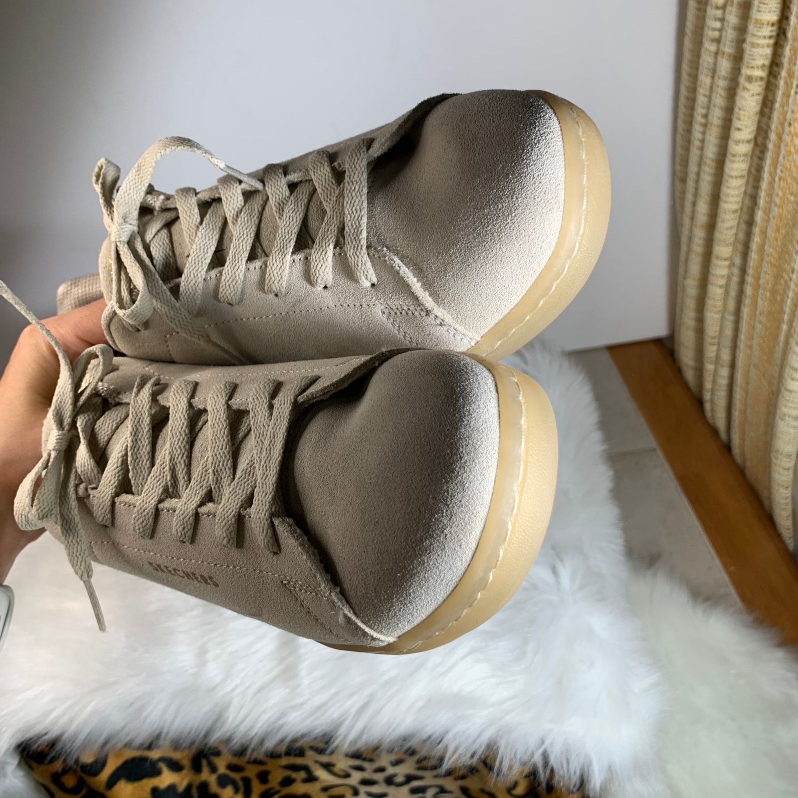 Other Skecher Street Leather Sneaker Size 11 Color Light Tan Size US 11 / IT 41 - 10 Thumbnail