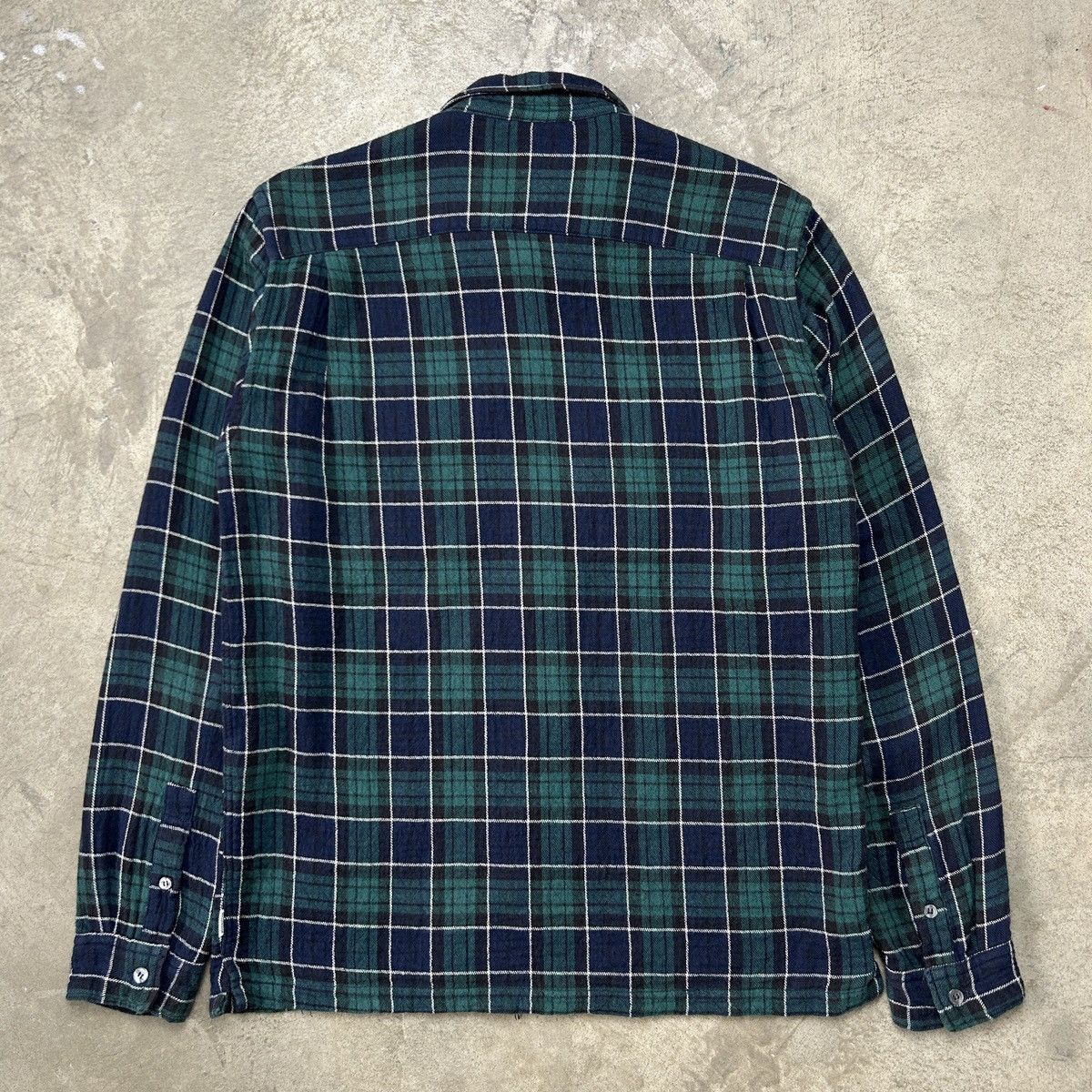 GOODENOUGH × Good Enough × Hiroshi Fujiwara 1990s Goodenough - Green Flannel Size US M / EU 48-50 / 2 - 11 Thumbnail