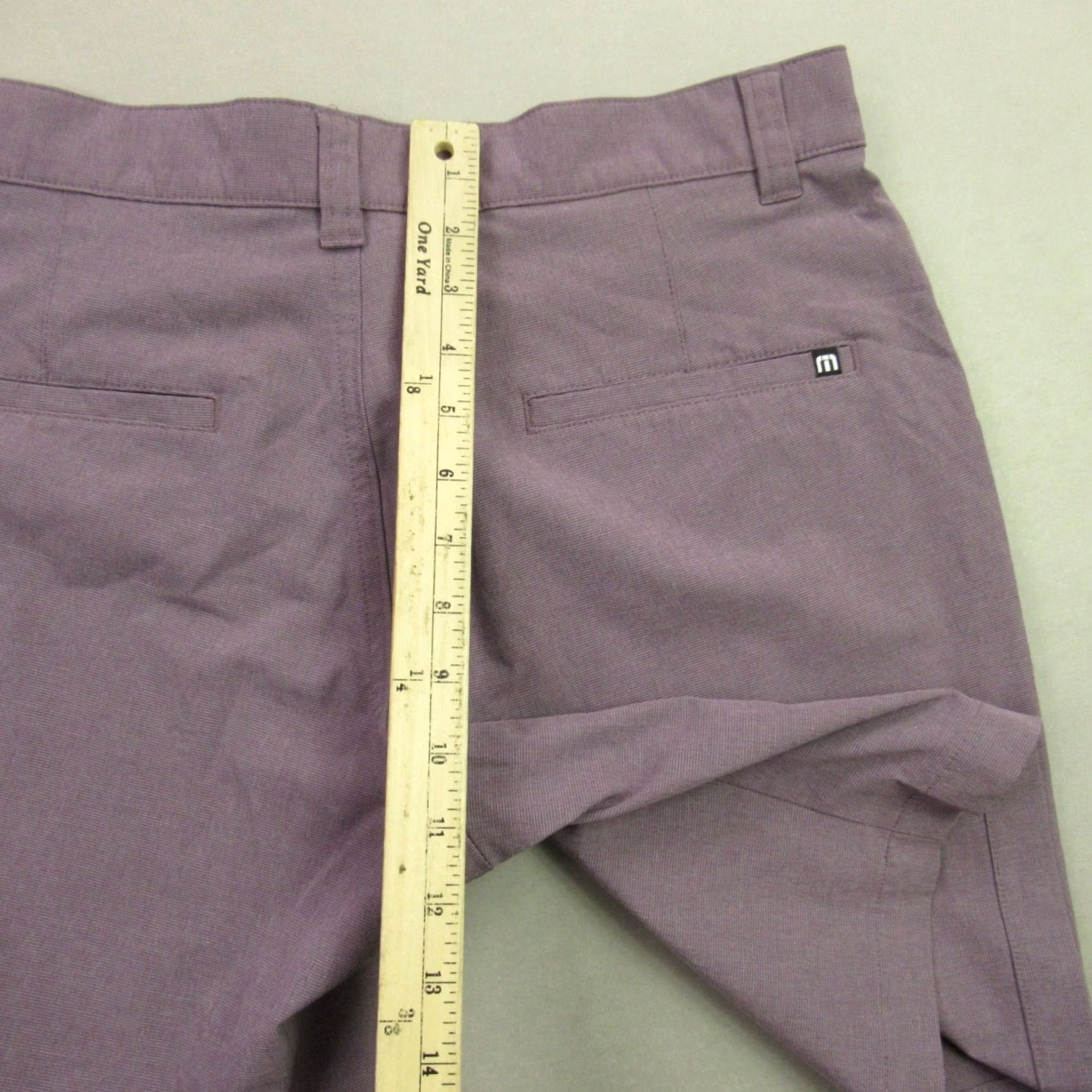 TravisMathew Travis Mathew Shorts Mens 30 Pockets Button Lightweight Outdoors Purple Chino Size US 30 / EU 46 - 7 Thumbnail
