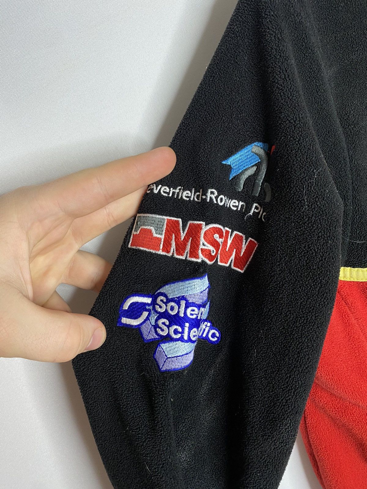 🔥 Honda HYDREX Biker Full Zip Fleece Jacket F1 Team 🔥