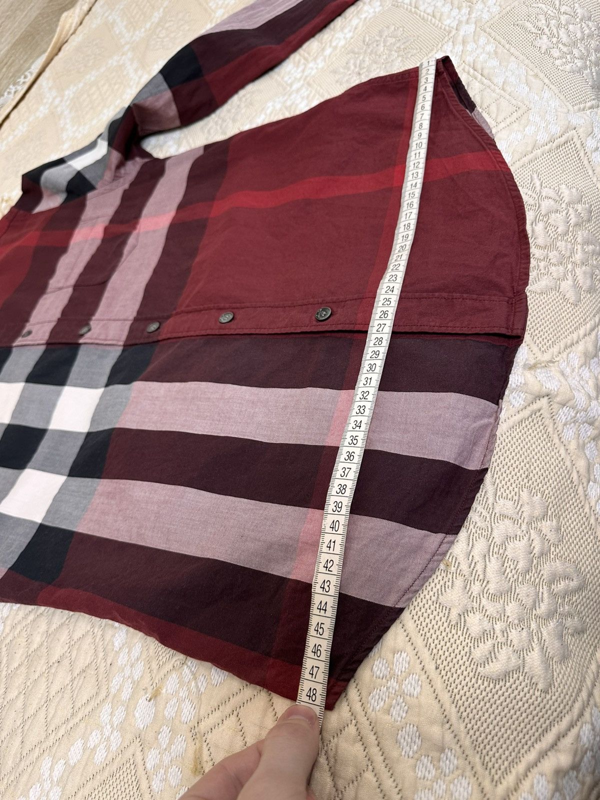Burberry 🔥 Burberry Brit Nova Check Long Sleeve Shirt Button Up Rare Size US S / EU 44-46 / 1 - 12 Thumbnail