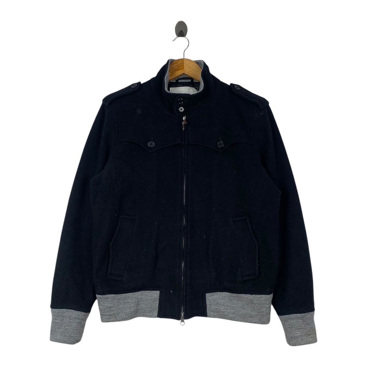 Japanese Brand BEAMS International Japanese Brand Casualwear Bomber Jacket Size US S / EU 44-46 / 1 - 1 Thumbnail