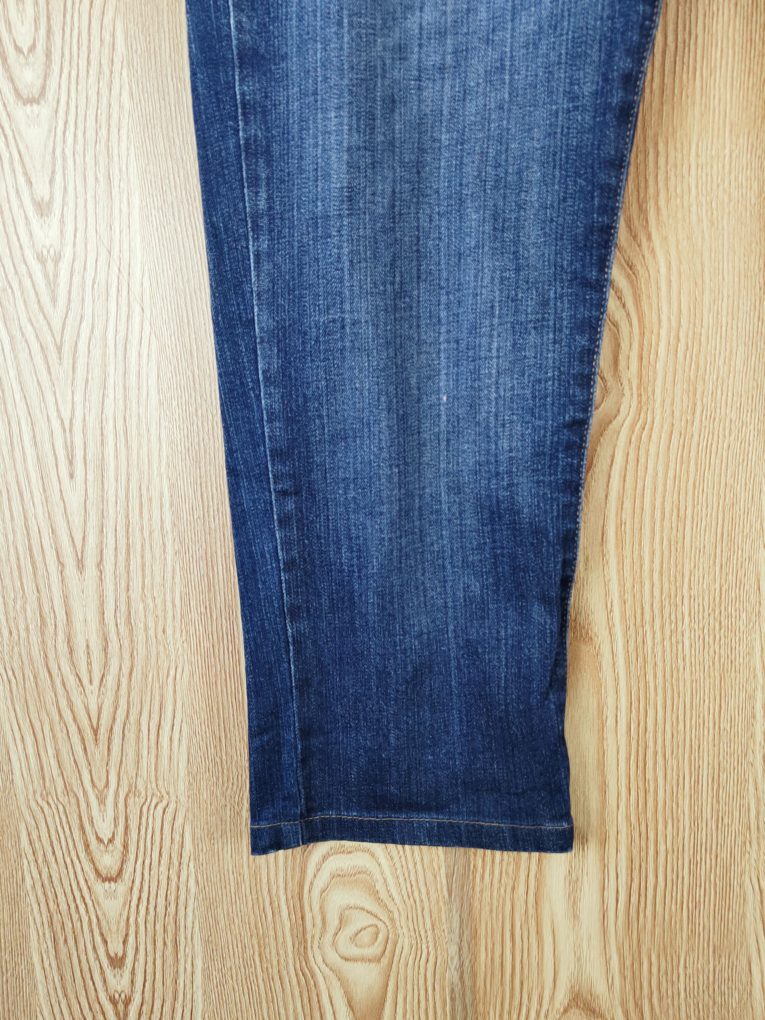Japanese Brand Japanese Brand Dark Blue Distressed Ripped Jeans #W934 Size US 38 / EU 54 - 4 Thumbnail
