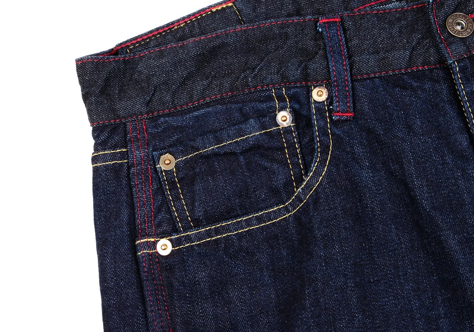 Junya Watanabe Color-Blocked Indigo Denim Short Painter Pants Size US 30 / EU 46 - 3 Thumbnail