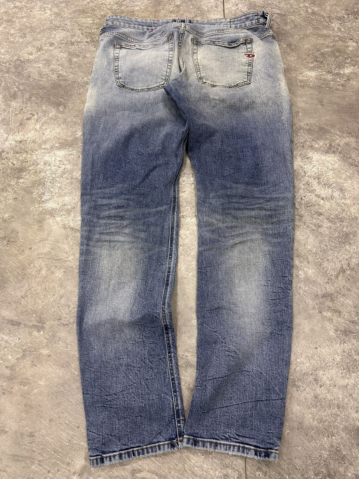 If Six Was Nine Diesel Washed Y2K Jeans Made in Italy Size US 36 / EU 52 - 1 Thumbnail