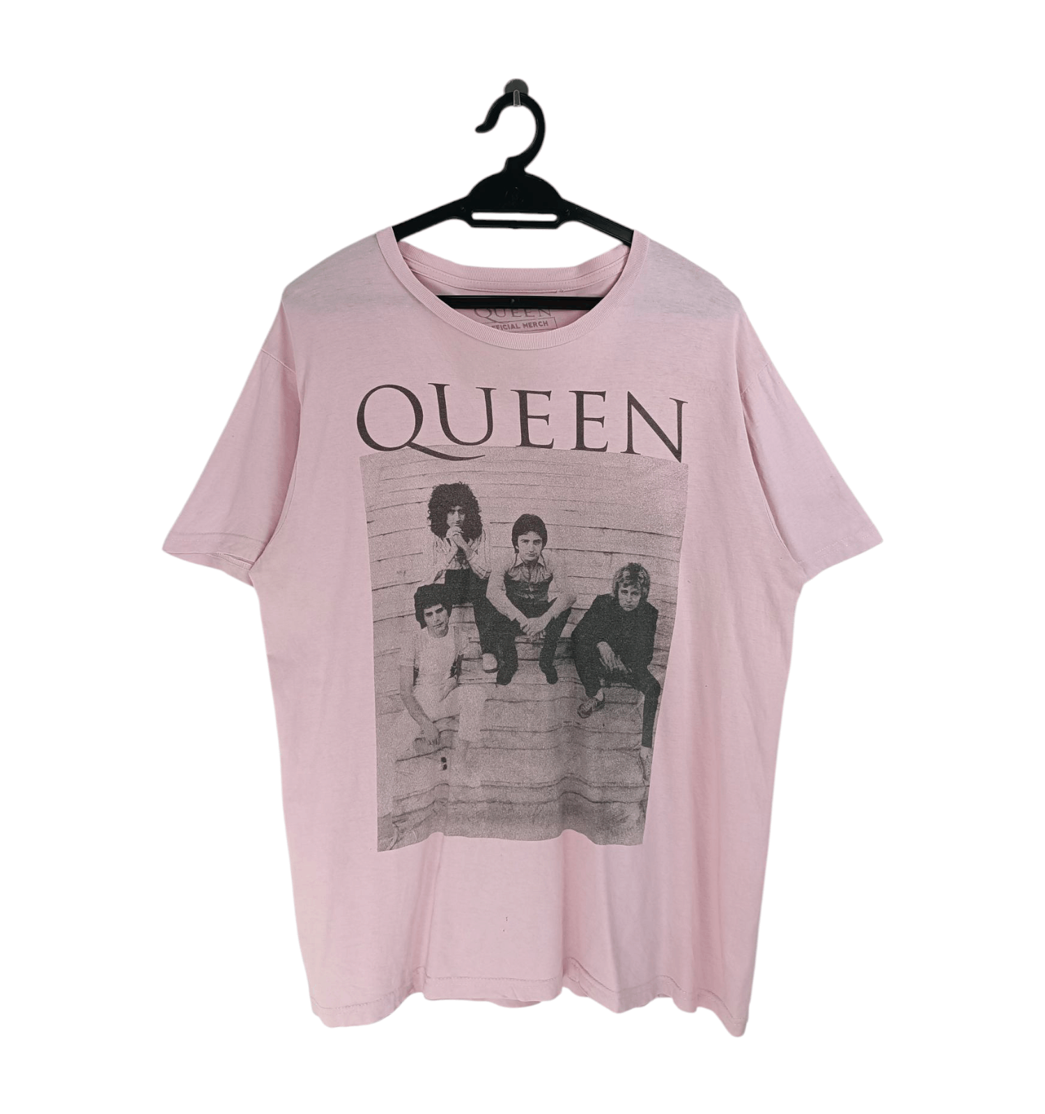 VINTAGE QUEEN BOHEMIAN RHAPSODY FREDDIE LINE UP TEE