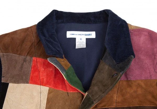 Comme des Garcons Comme des Garcons Colored cowhide spliced corduroy jacket Size US M / EU 48-50 / 2 - 2 Thumbnail