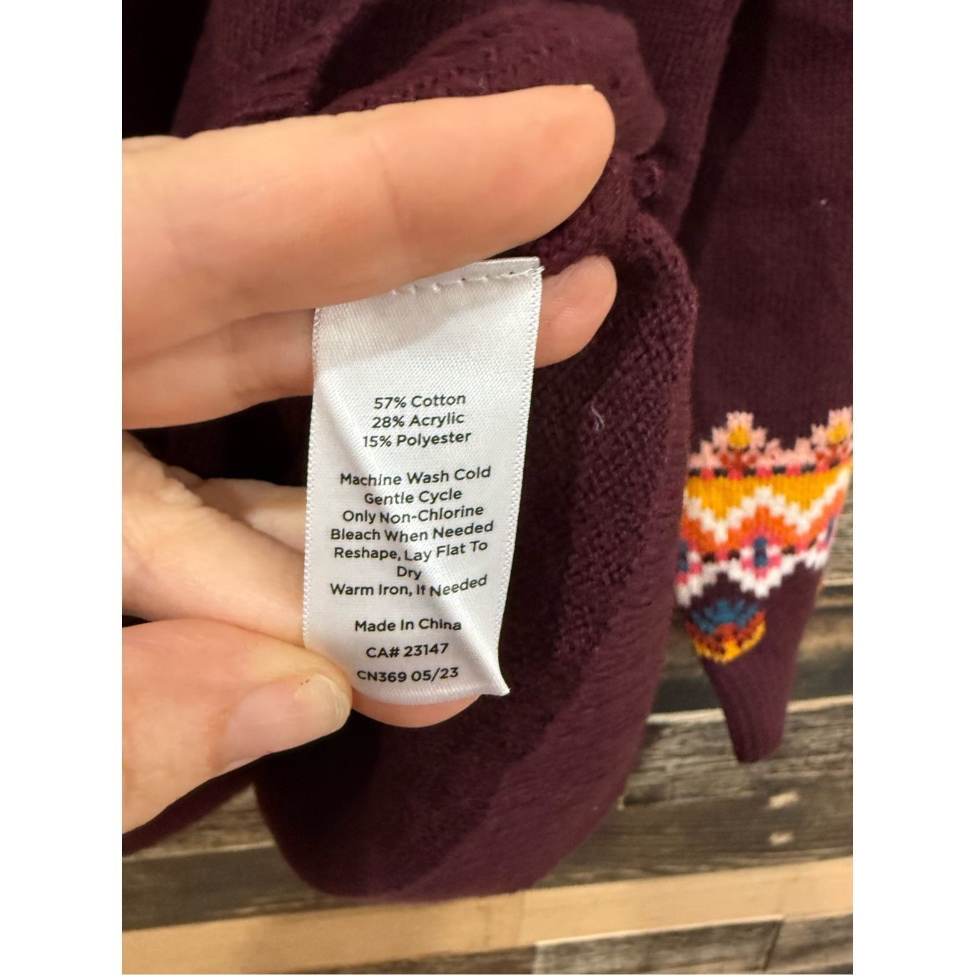 Other Talbots fair isle crew neck sweater Plus size 3X petite Size 4XL / US 24-26 - 5 Thumbnail