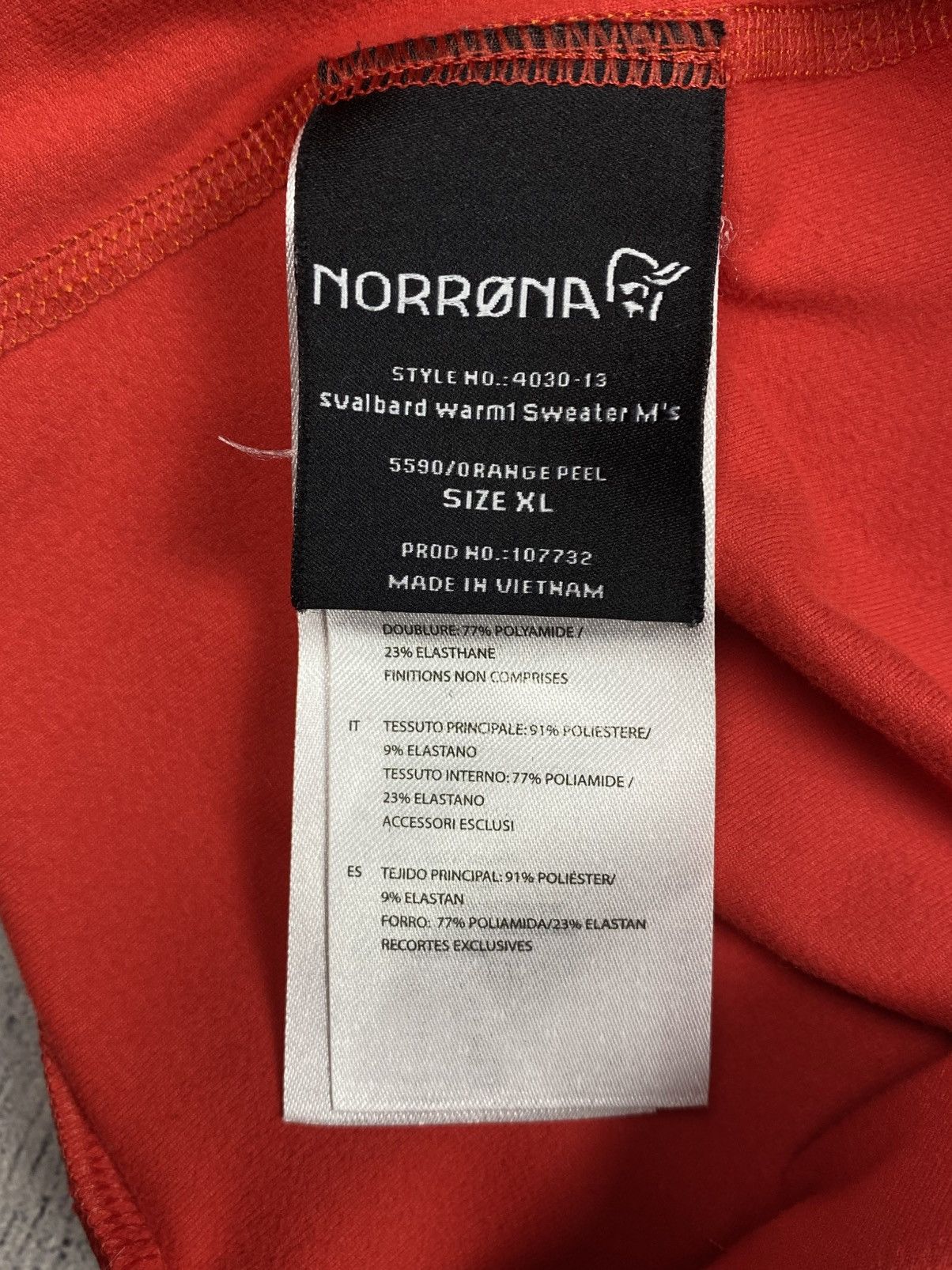 Norrona Norrona Svalbard Warm1 Fleece Half Zip Sweater Size US XL / EU 56 / 4 - 13 Thumbnail