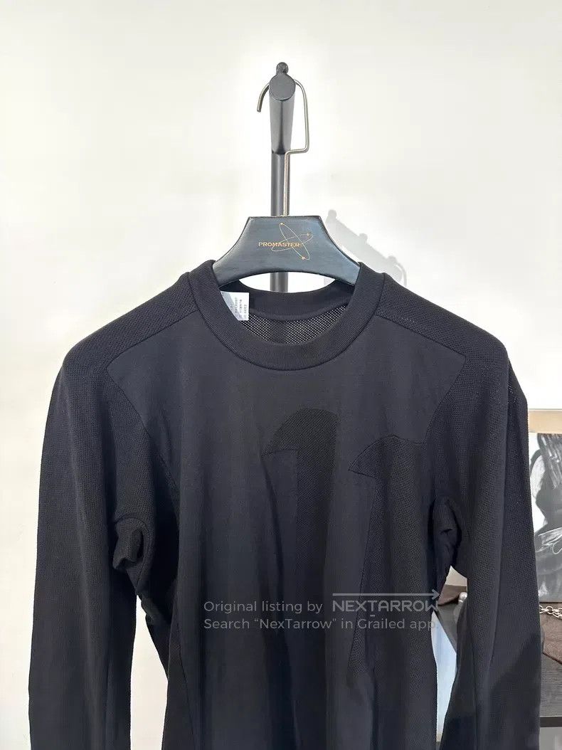 Boris Bidjan Saberi Boris Bidjan Saberi CR1 mesh panel hoodie with drawstring Size US M / EU 48-50 / 2 - 3 Thumbnail