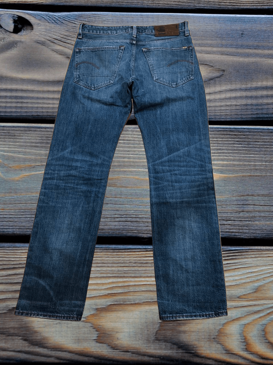 G-Star G-Star Raw straight Distressed Jeans vintage Size US 30 / EU 46 - 1 Thumbnail